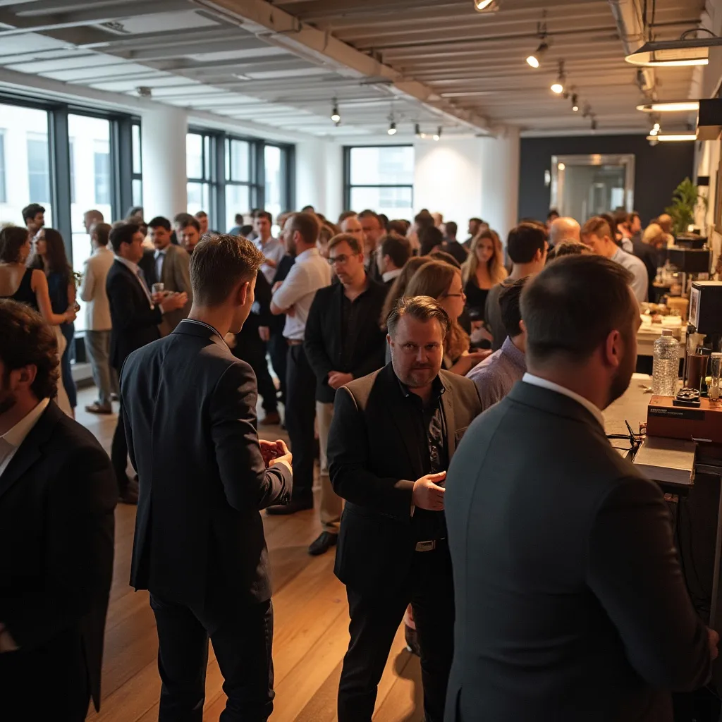 Evento de networking organizado por la consultora